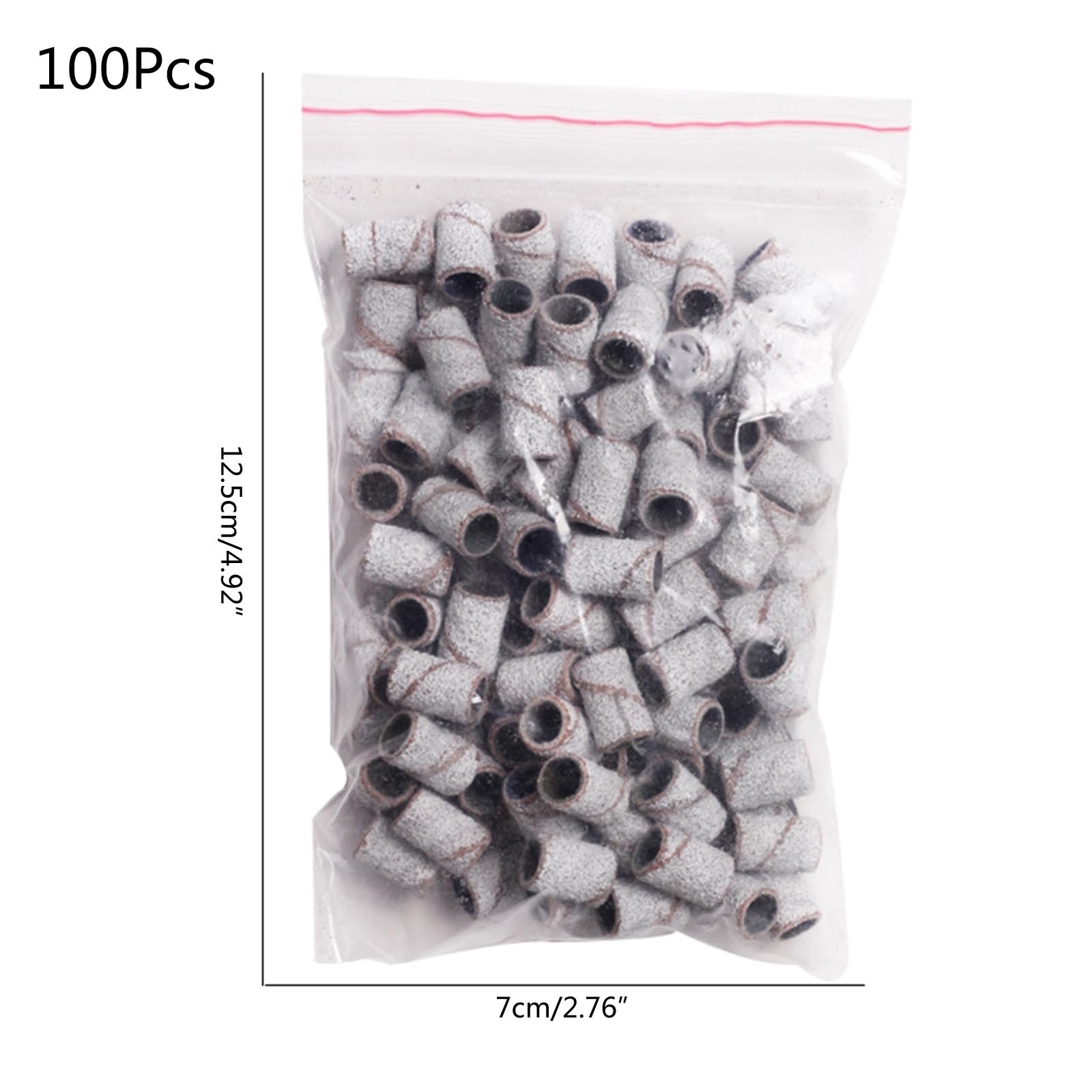 100 Stück Nagelschleifbänder Für Poliermaschine – Körnung 180, Für Maniküre & Pediküre, 13x8 Cm