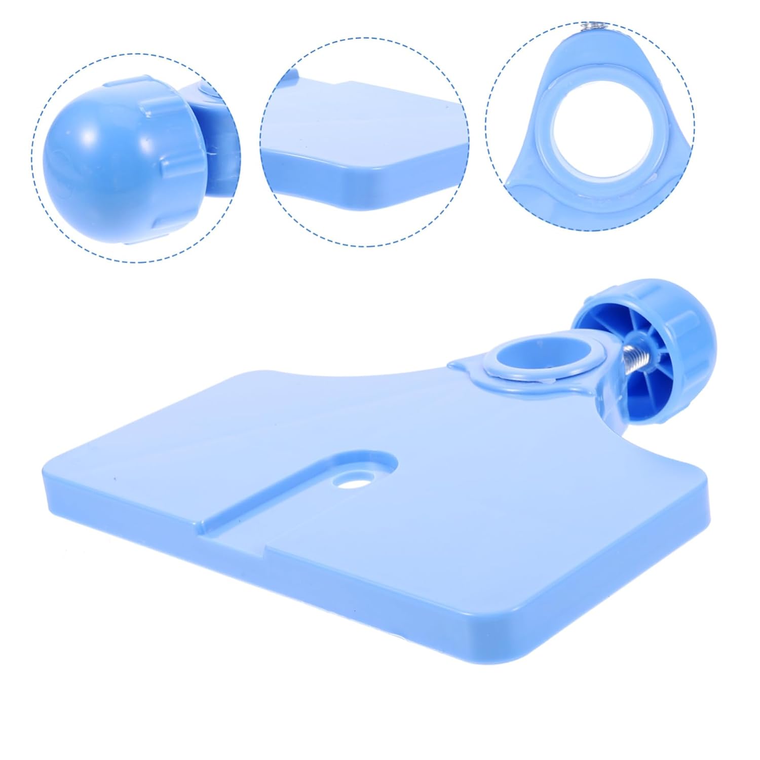 Infusion Stand Storage Tray IV Stand Plate for Supplies Plastic Accessories Sturdy Design for Easy Organization