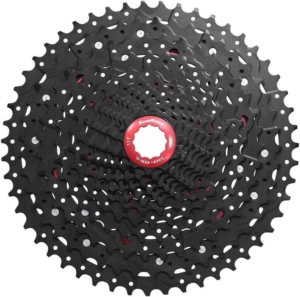 SUNRACE CSMZ903 CASSETTE 12-SPEED 11-51T BLACK CHROME