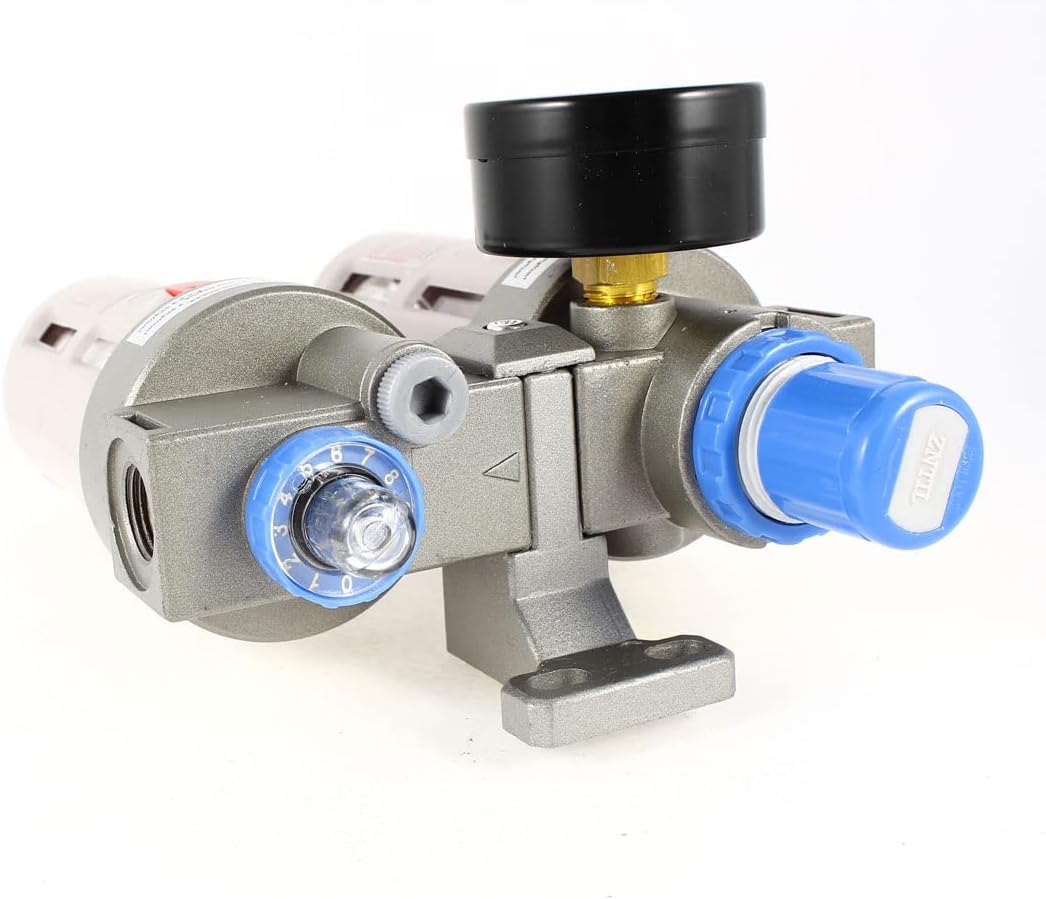 3/8 NPT Pneumatic Air Souce Treatment FRL Filter Regulator Lubricator (id: 8c5 0a2 647 3fd e63