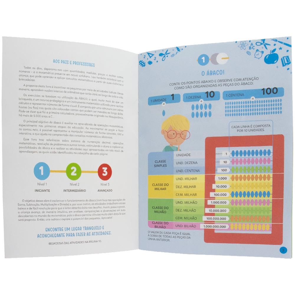 Linha Escolar Livro Ábaco (G)