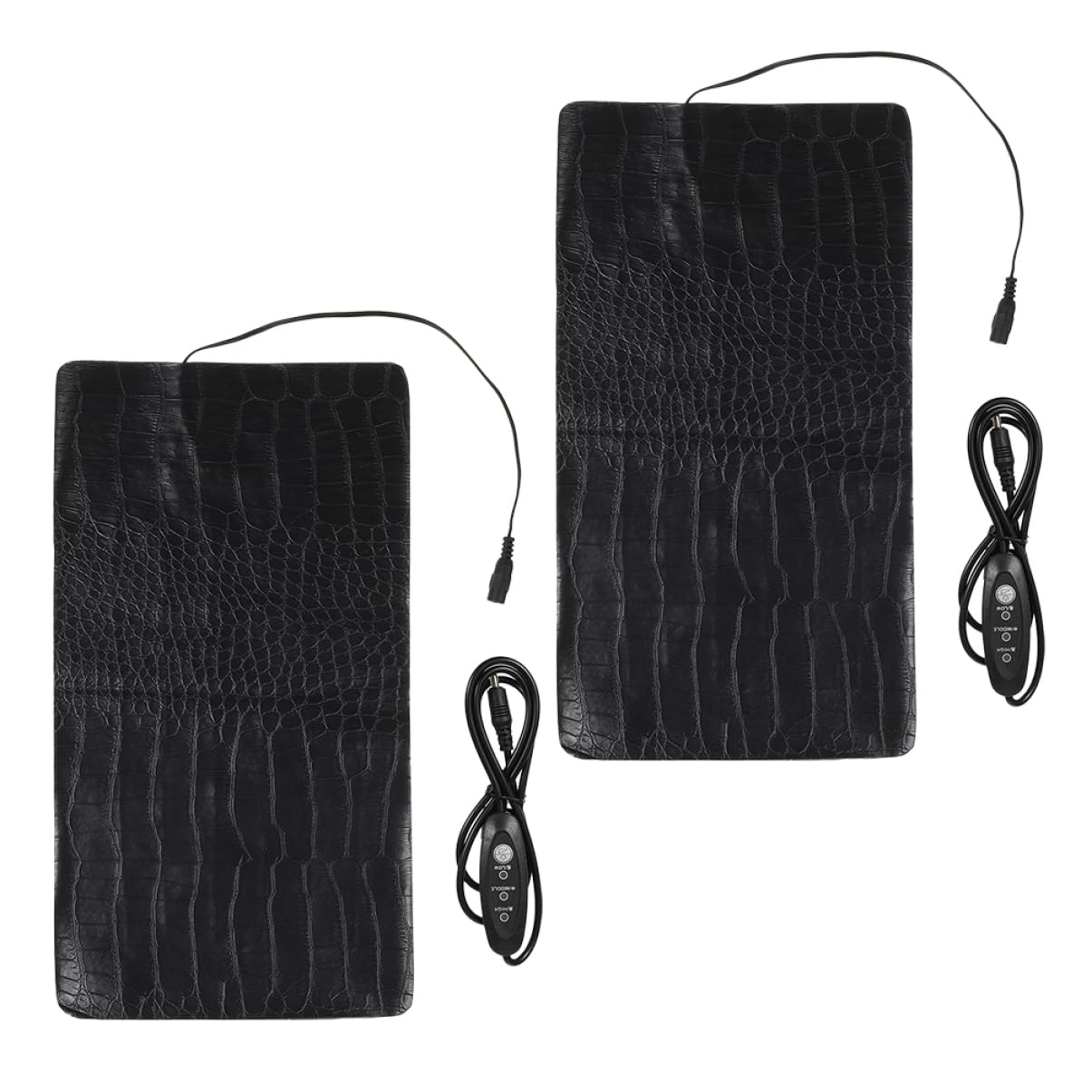 Mipcase 2pcs 3 Heating Pad for Pets Adjustable Temperature Heated Mat for Outdoor Cat House Reptile Tank Durable Pet Heating Cushion for Reptiles and Small Animals