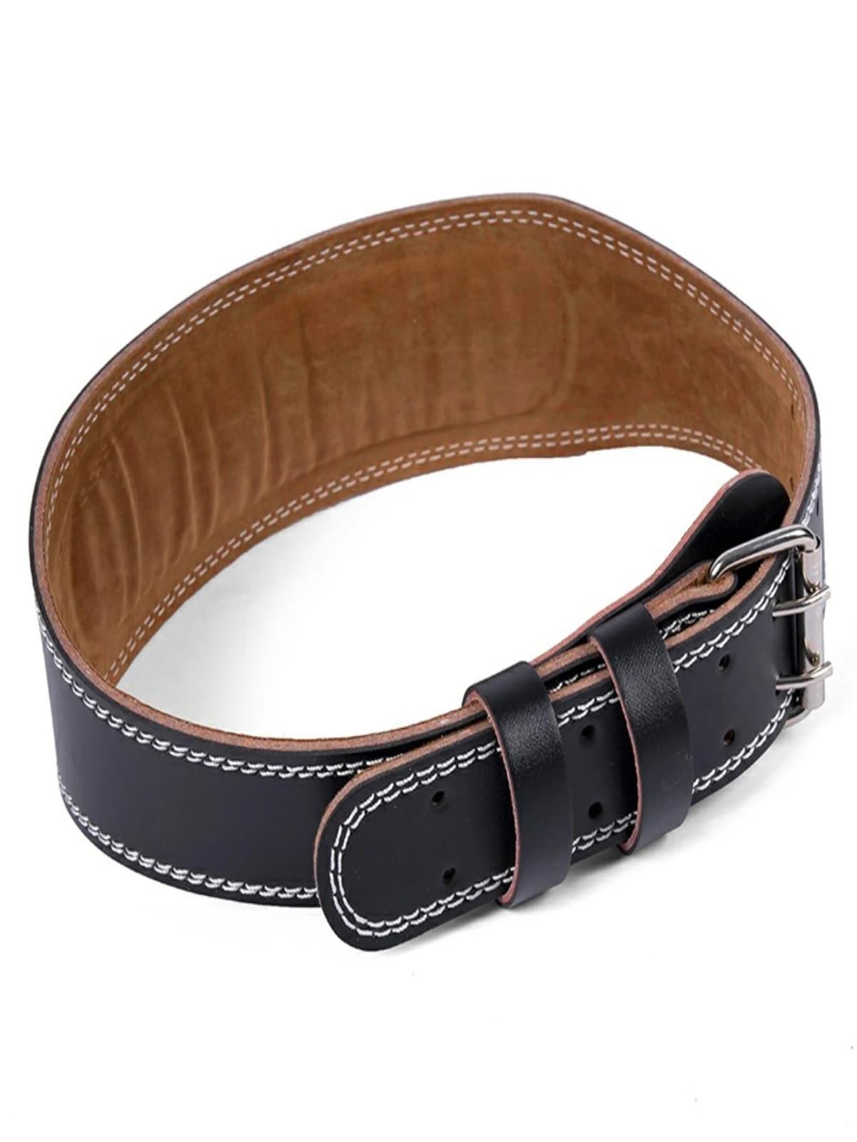 Ceinture D'HaltéRophilie Ceinture de Soutien de Taille en Cuir PU, Protection de Ceinture de Sport, Fitness, Squat Profond, Traction Dure, haltérophilie pour La Protection Lombaire