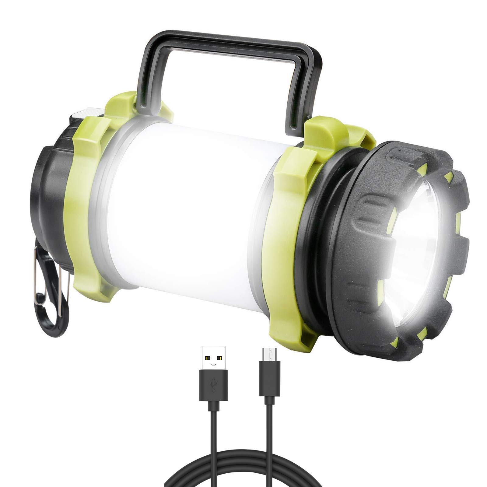 Buy Rechargeable Led Camping Lantern Flashlight, 3 in 1 Brightest