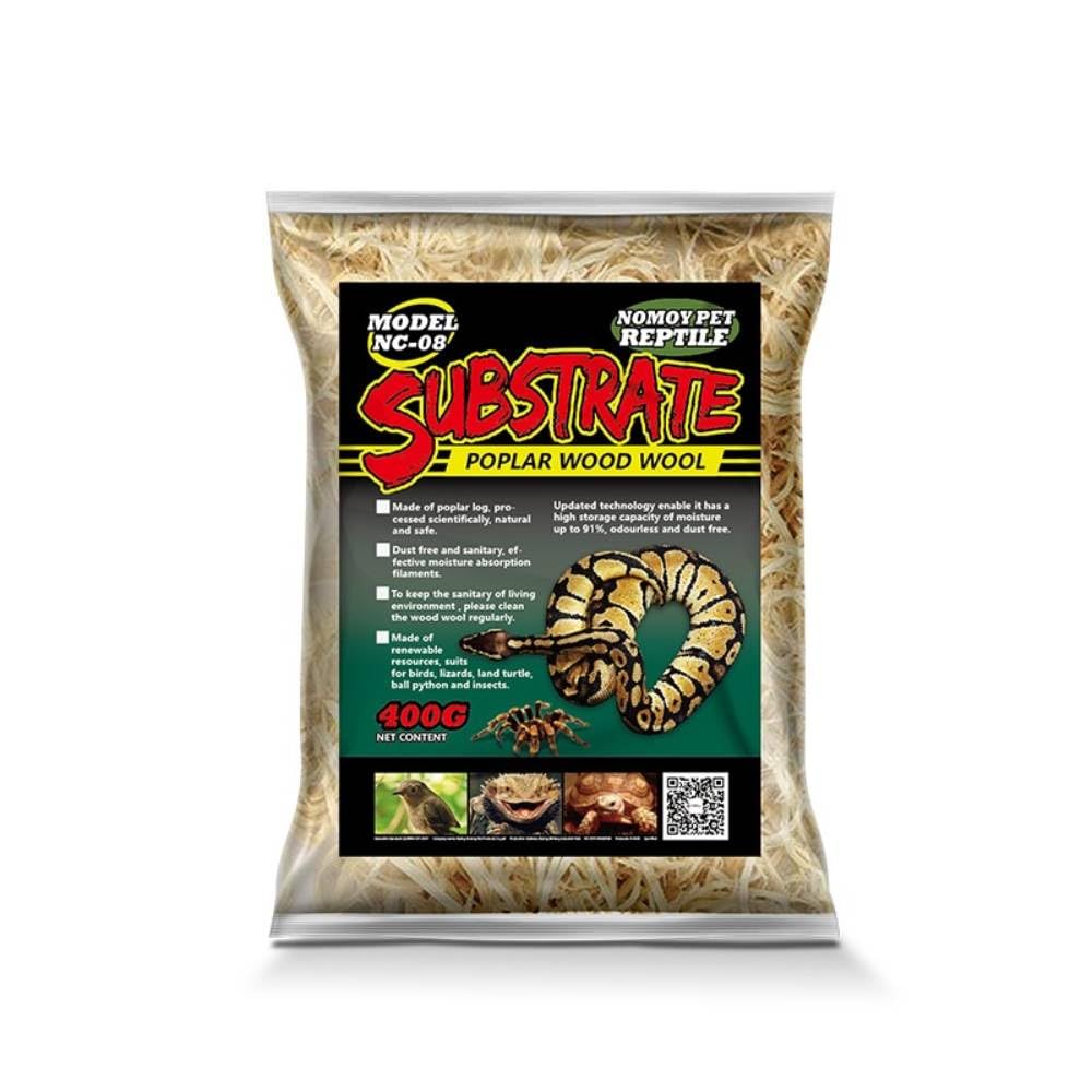 B&K Reptile Bedding Aspen Wood Silk Terrarium Substrate Suitable for Snakes and Lizards