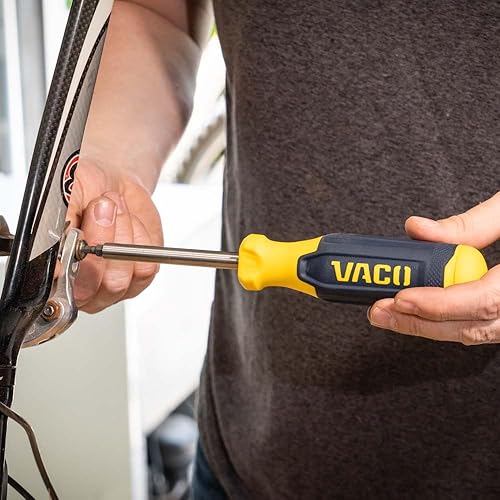 Miniatura 2 de VACO VAC1230 Destornillador multibroca, herramienta magnética 23 en 1 con destornillador de tuerca de 14 pulgadas y mango cómodo