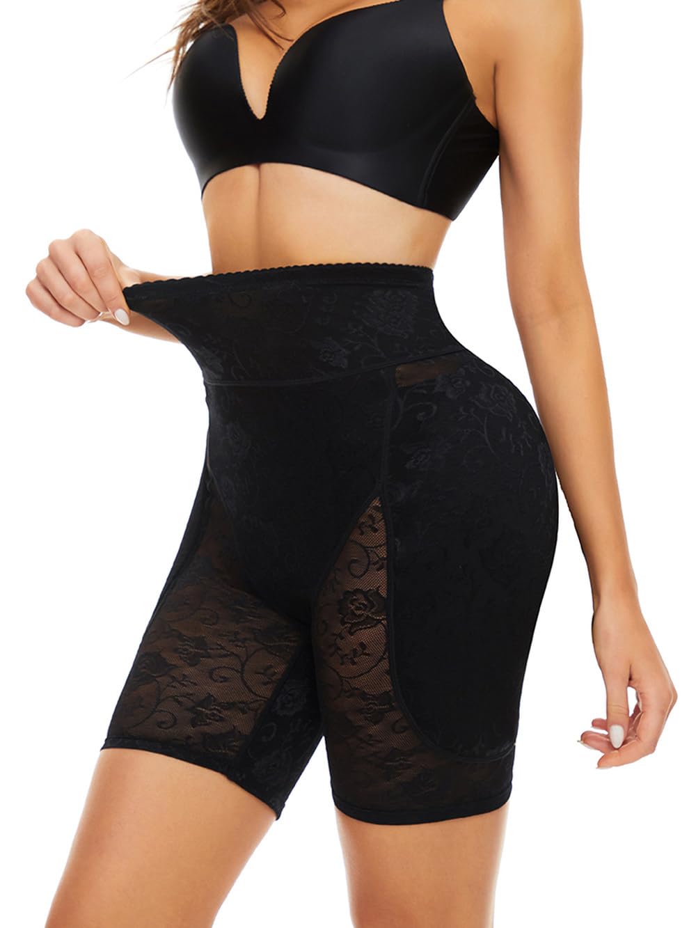 Bragas Levantadoras De Glúteos - Braguitas Moldeadoras De Cintura Alta Para Mujer, Bragas Con Almohadillas Para Glúteos, Adelgazantes, Sin Costuras, Correas Para Levantar Los Glúteos, Ropa Moldea