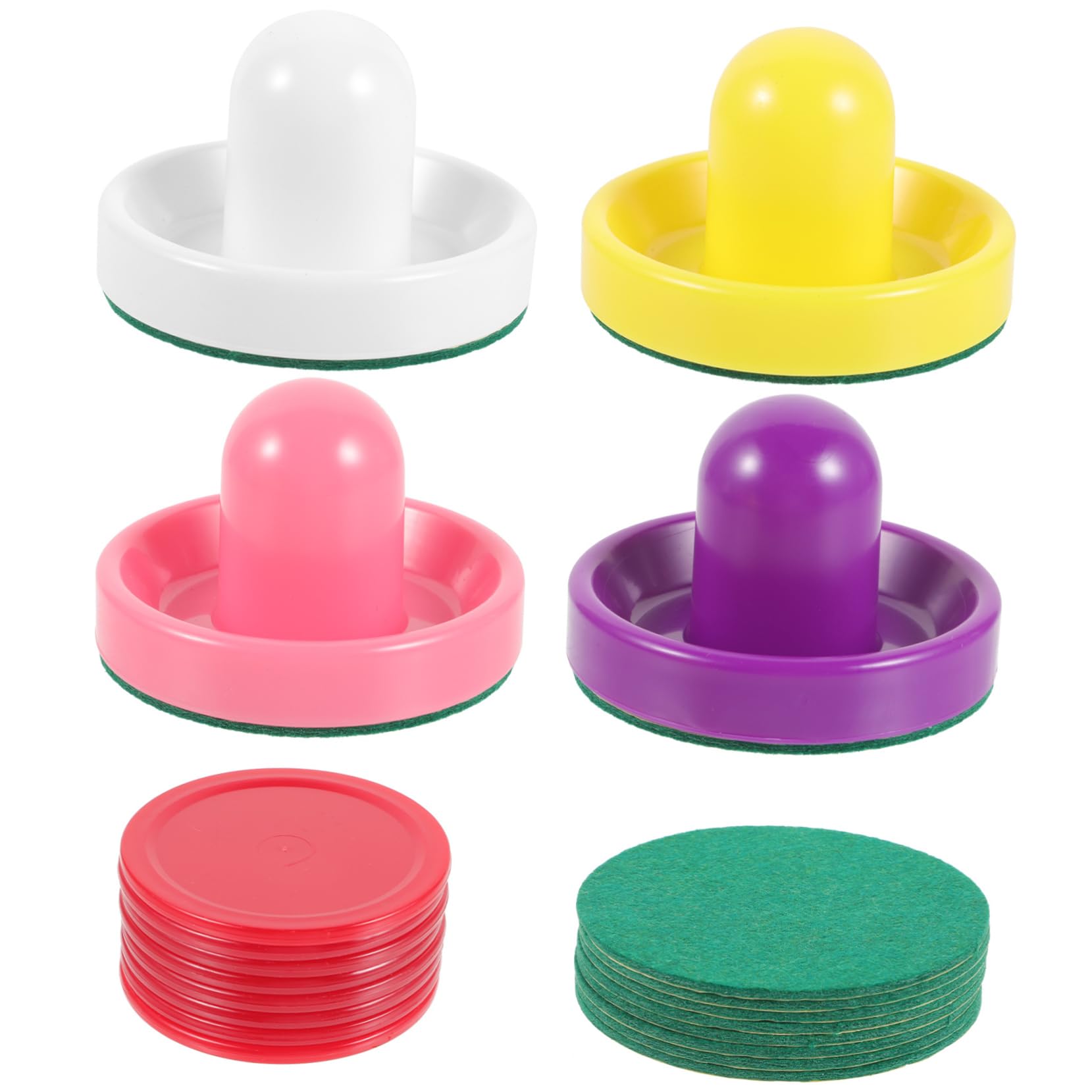 ibasenice accessori per hockey sostituzione hockey su ghiaccio aria arredamento da hockey tavolo da air hockey mini Accessori per tabelle di gioco giocattoli da hockey addominali