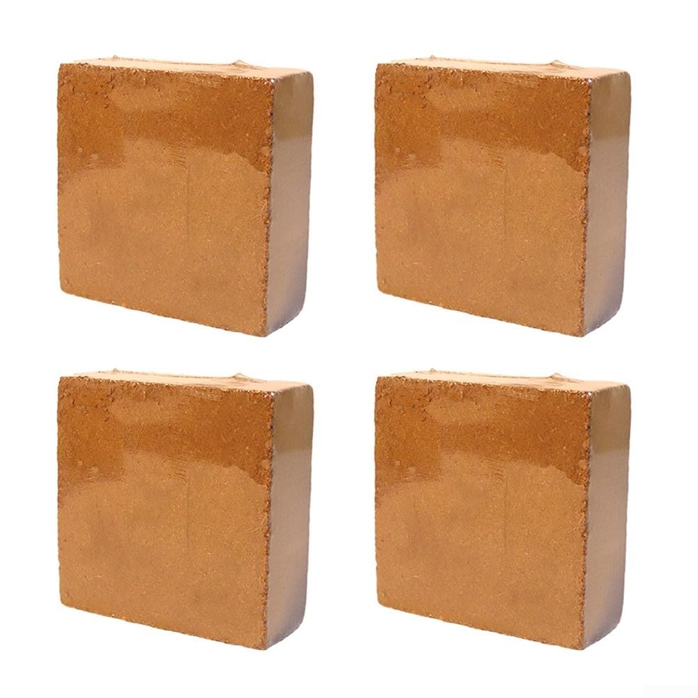 Fibra de coco comprimido de 300 g, ideal para crear tu propio huerto urbano en balcones y terrazas