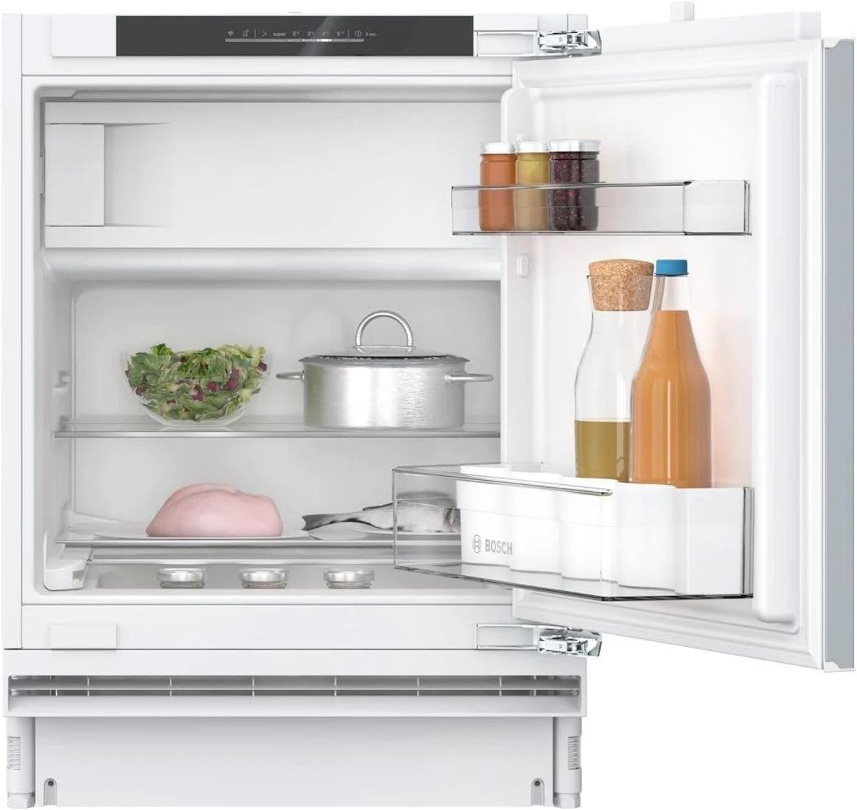 Bosch Series 4 110 Litre Under Counter Integrated Fridge White Amazon.co.uk Large Appliances