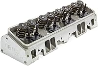 Flotek 102-505 Assembled Aluminum Cylinder Head for Small Block Chevy - 180cc Intake, 64cc Chamber, 2.020/1.600 Valves