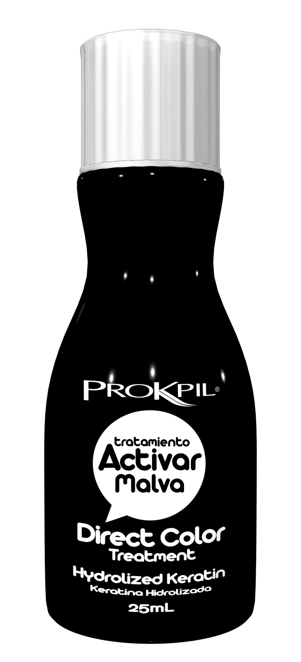 ProkpilActivar Direct Color Treatmet Hydrolized Keratin | Tratamiento De Color Directo Liquido Concentrado 0.9oz-25ml (Malva - Violet)