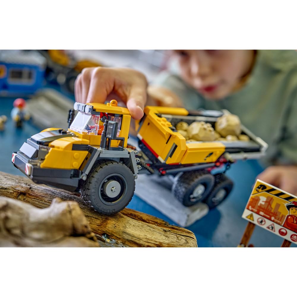 LEGO City Wywrotka i ładowarka czołowa 60494 | Maszyny budowlane dla dzieci, zestaw klocków konstrukcyjnych, prezent dla chłopca i dziewczynki, dla 8-latka, 1132 elementy