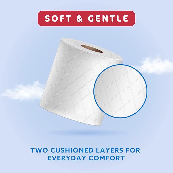 by Amazon Soft Toilet Tissue, 2-Ply, 18 Rolls (Pack of 1), 200 Sheets per Roll, FSC Certified - 3