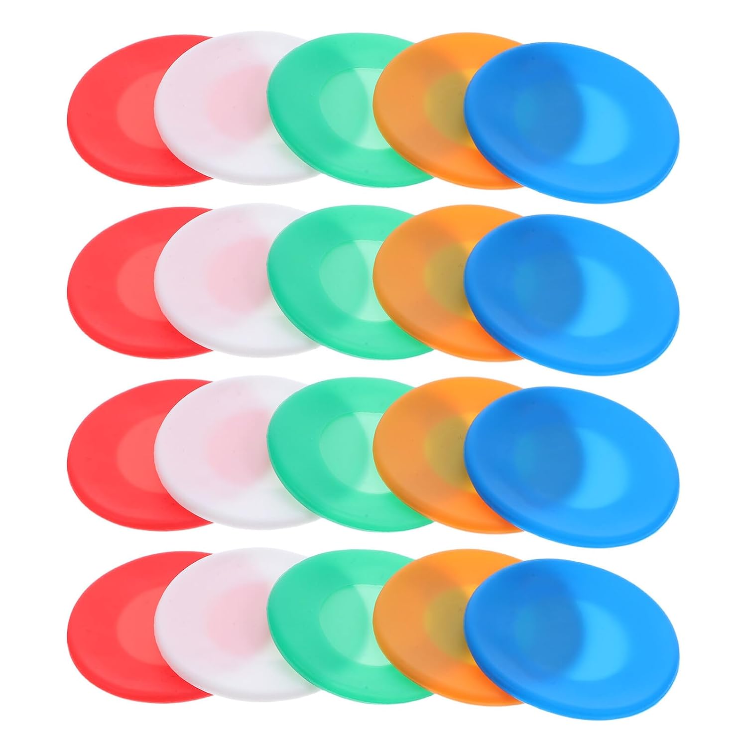 20pcs Silicone Stethoscope Covers Replacement Protector Set Multi-Color Sleeves for Nurses and Doctors, Protective Silicone Head and Diaphragm Covers, Stethoscope