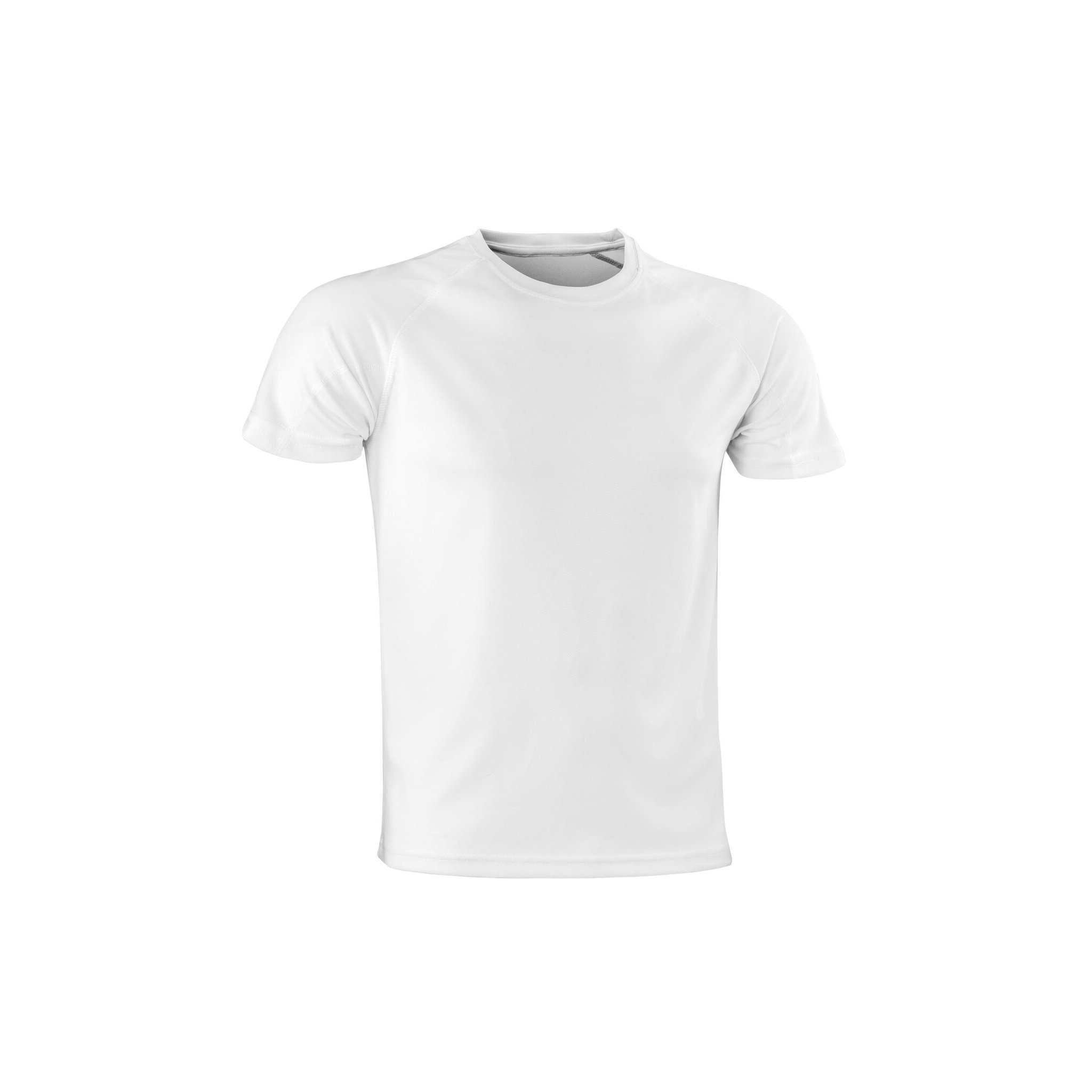 Spiro Mens Aircool T-Shirt (2XS) (White)