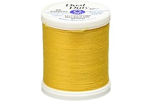Coats Dual Duty XP Yellow Thread for Sewing Projects