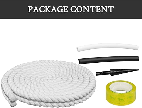 Miniatura 4 de Endoto Thick Rope Shoe Laces for Air Force 1, Chunky Twisted Shoelaces with DIY Custom Accessories for AF Sneaker Shoes