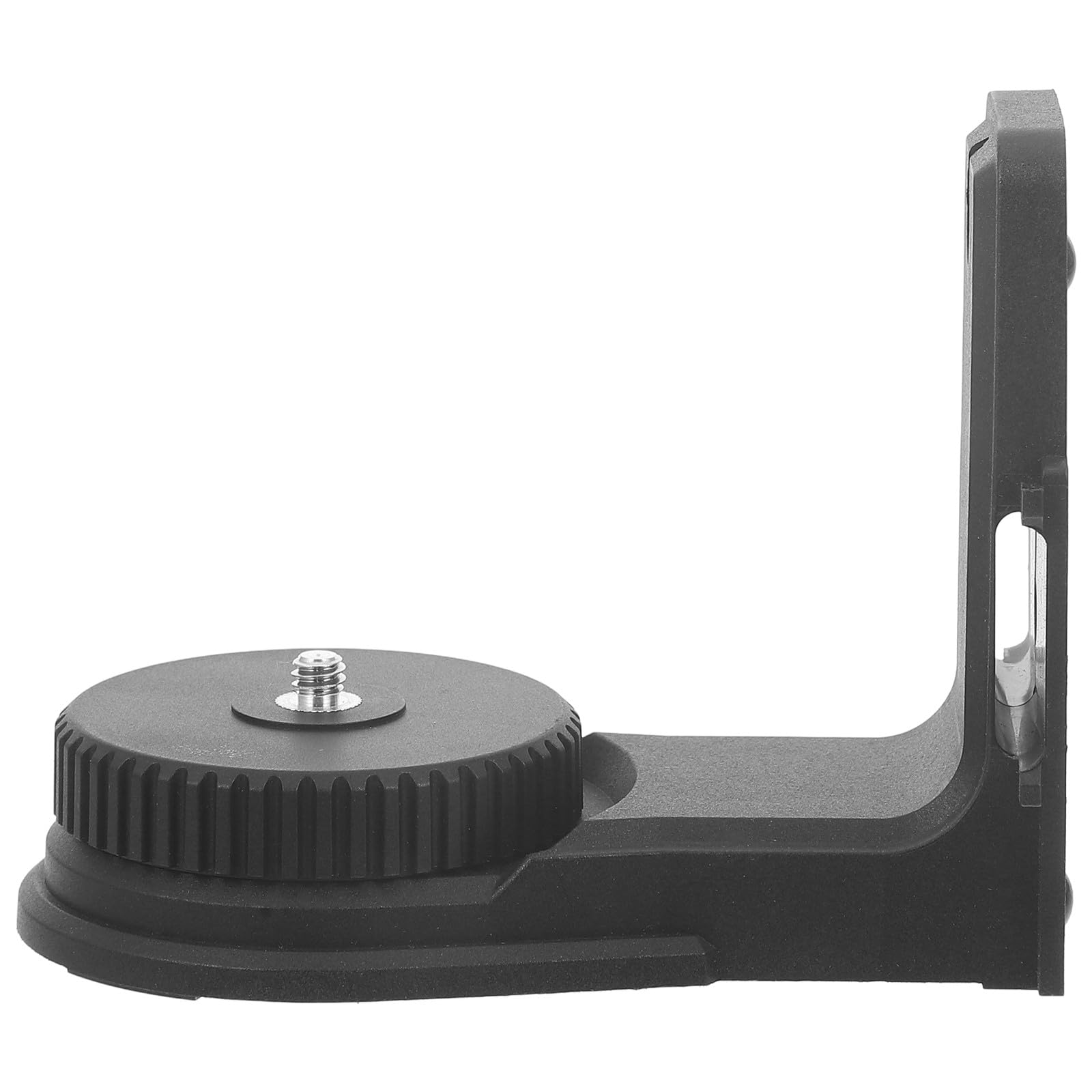 Support mural magnétique pour outils de mesure et niveau laser en plastique noir