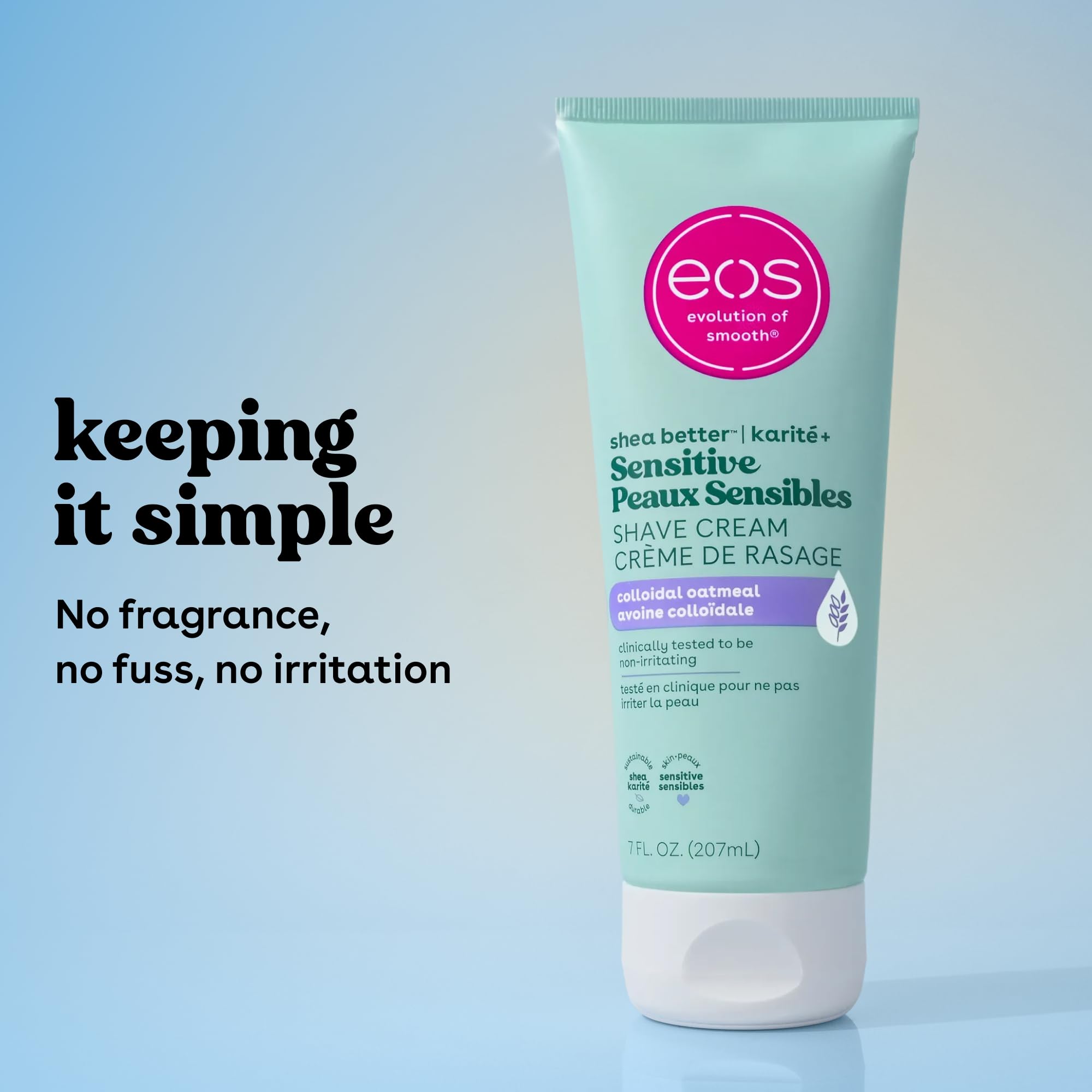 eos Sensitive Skin Shave Cream - Fragrance-Free -2 eos Sensitive Skin Shave Cream - Fragrance-Free -2