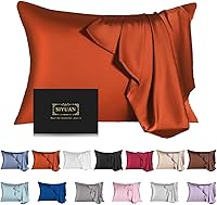 Vista 34 de Funda de almohada de seda de morera para cabello y piel, funda de almohada de seda de morera de tamaño king refrescante con cremallera oculta