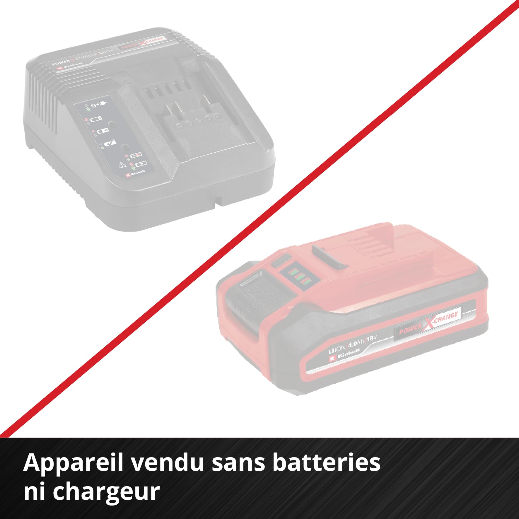 Einhell Pompe de jardin sans fil AQUINNA 36/30 Set | PXC | 36 V | 2,6 bar | débit 3000 l/h | hauteur 26 m | flexible d’aspiration 4 m | sans batterie