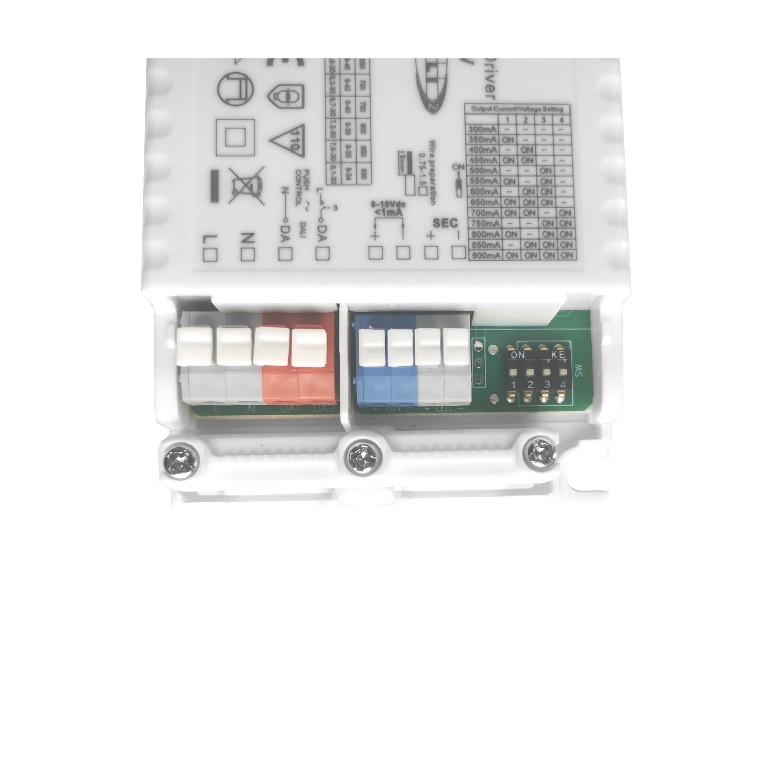 KL30C-PDiiV Merrytek/Kreat Power 30W DALI DT6 Driver LED dimmerabile 1-10V pushDIM corrente costante per lampada da soffitto a LED IP20 300-900mA