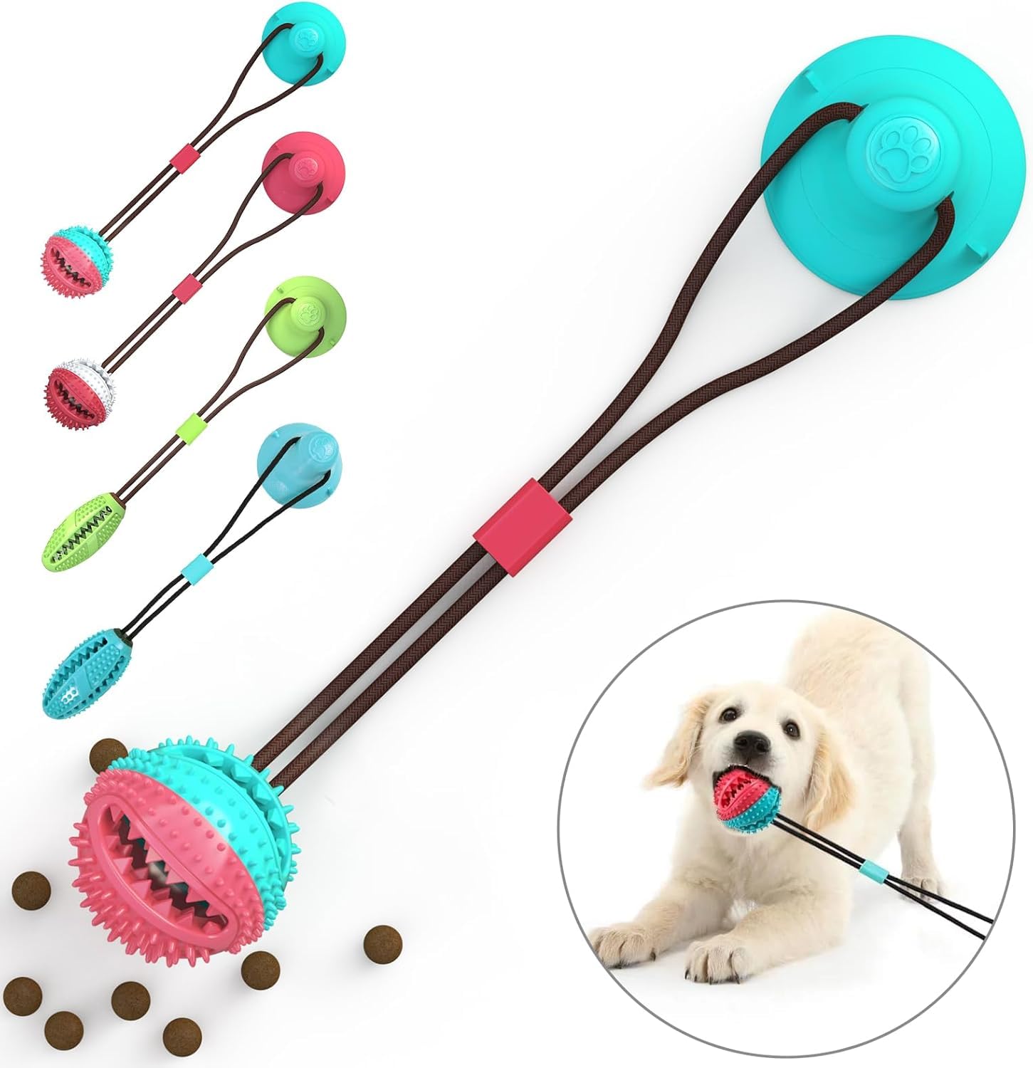 Canplus 犬 噛むおもちゃ 犬のおもちゃのロープで吸盤綱引き 61K3NCJYtIL._UF894,1000_QL80_.jpg