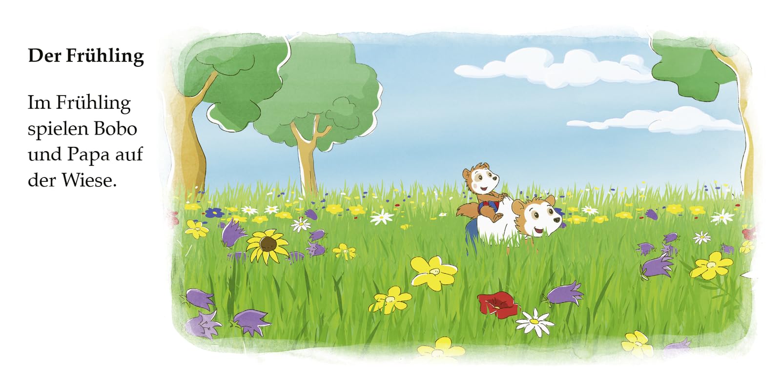 Bobo Siebenschläfer kann das schon (Würfel): Erstes Lernen: Farben, Zahlen, Jahreszeiten, Gegensätze, Draußen, Zuhause | Box mit 6 Mini-Büchern für Kinder ab 2 Jahren: 15