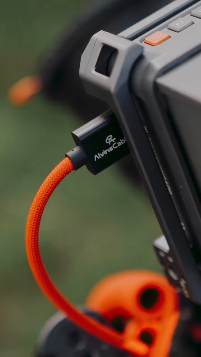 Image of Alvin's Cables 8K 2.1 Micro-HDMI to Full HDMI Braided Cable, D to A Coiled HDMI for Atomos-Ninja-V for Canon-R5C R5 R6, for Sony A7RIII A7II A7M3 A7R IV A6500, for FUJIFILM X-T4 X-T3(18 to 28 Inch)