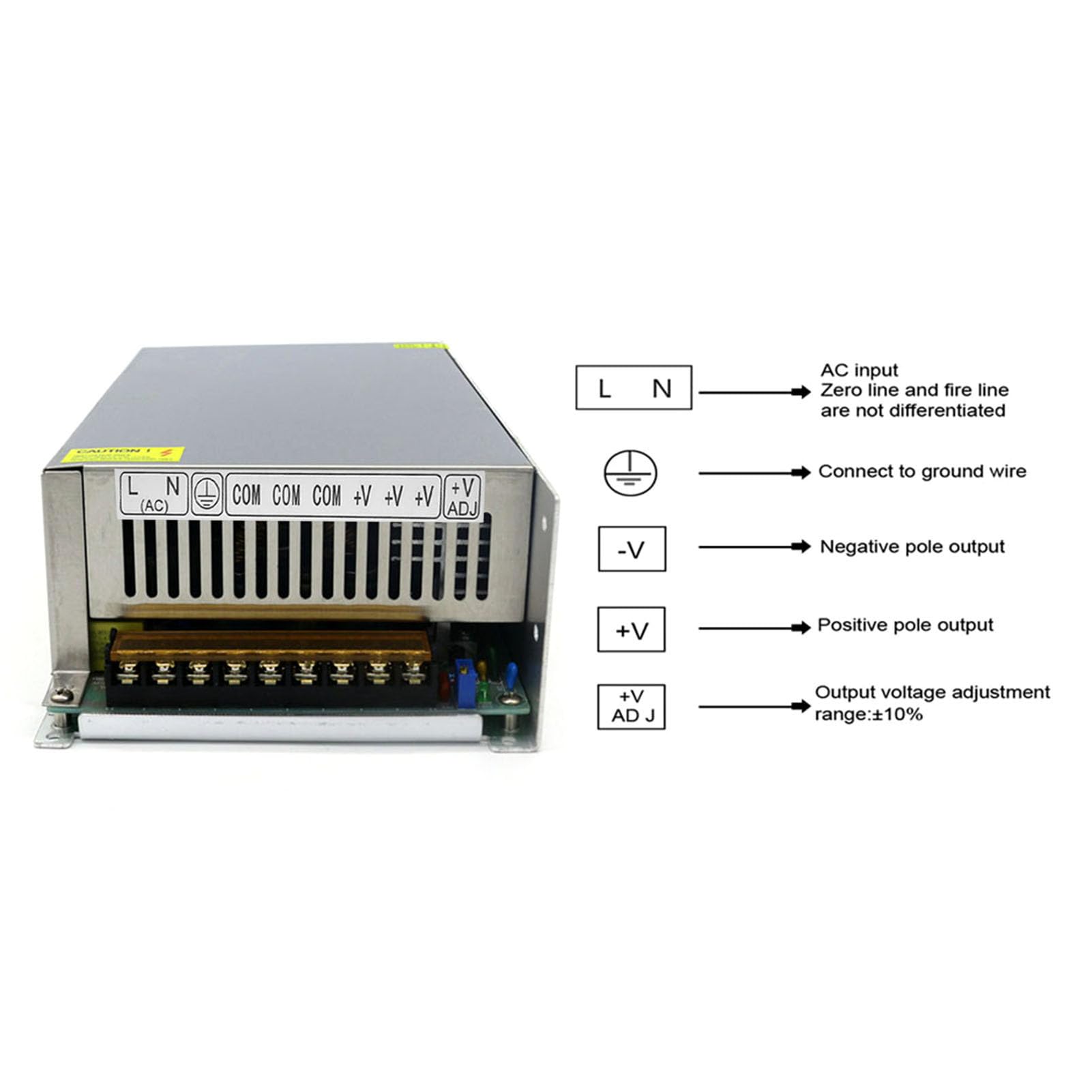 Schaltnetzvorräte, 1500W Universal Switching Regulierte Netzteiladapter -Treiber -Transformator für Industrielle Wissenschaftliche Forschungsgeräte LEDs Beleuchtung (48V)
