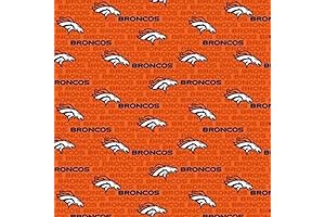 Broncos Mini Cotton Fabric - 1/4 Yard