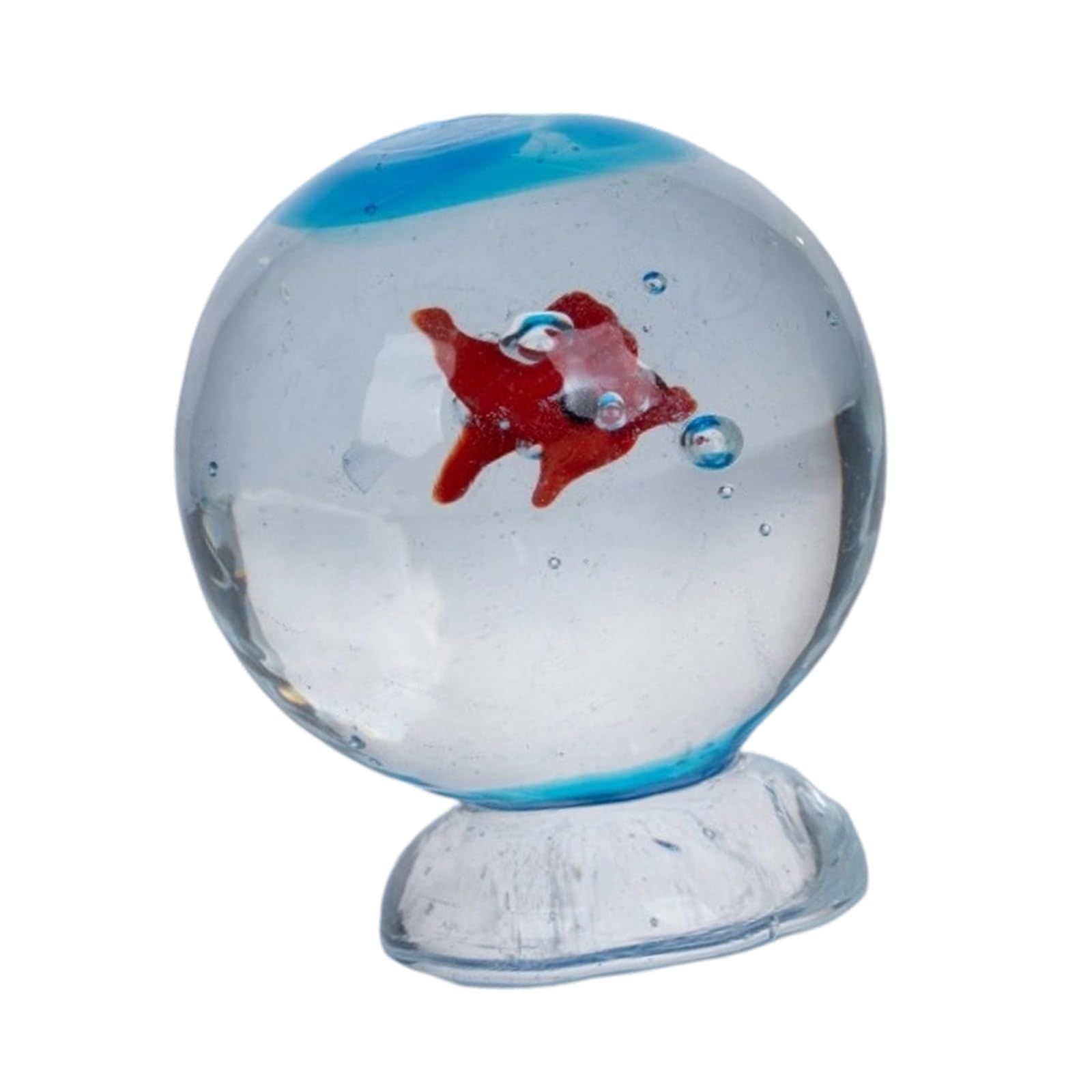 Ajtutus A Jtutus Crystal Fish Tanks Sculpture Collectible Figurines Tabletop Decors For Living Room, Bedroom, Home Glass Figurine Glass Figurines Home Decors