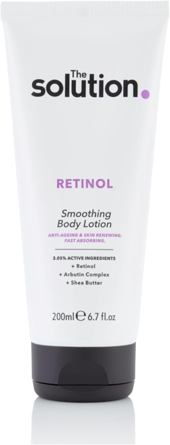 Retinol Smoothing Body Lotion, Anti-Ageing Formula, 200ml