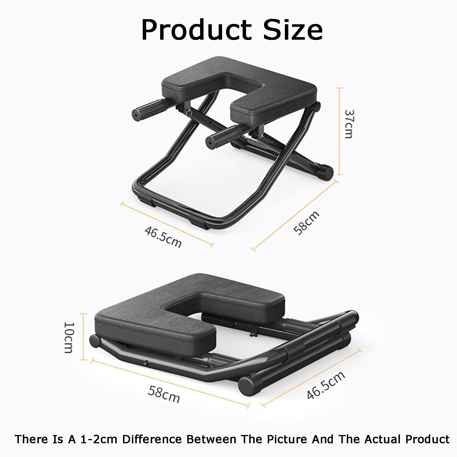 Sedia For Inversione Yoga, Sgabello Pieghevole For La Pratica Della Testa, Con Portata Di 150 Kg, For L'allenamento Di Forza E Equilibrio