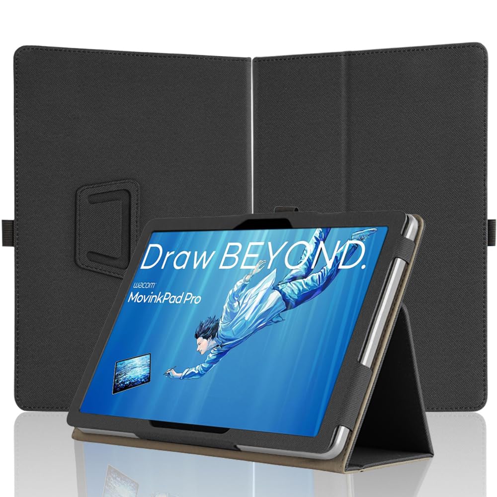 Wacom MovinkPad11（純正専用ケース付き） Wacom MovinkPad 11 11.45インチ用の傷やほこりから守る PUレザー 持ち