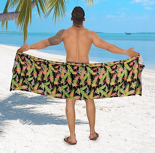 HAPPY BAY Men's Pareo Sarong Bath Swimsuits Beach Wrap4