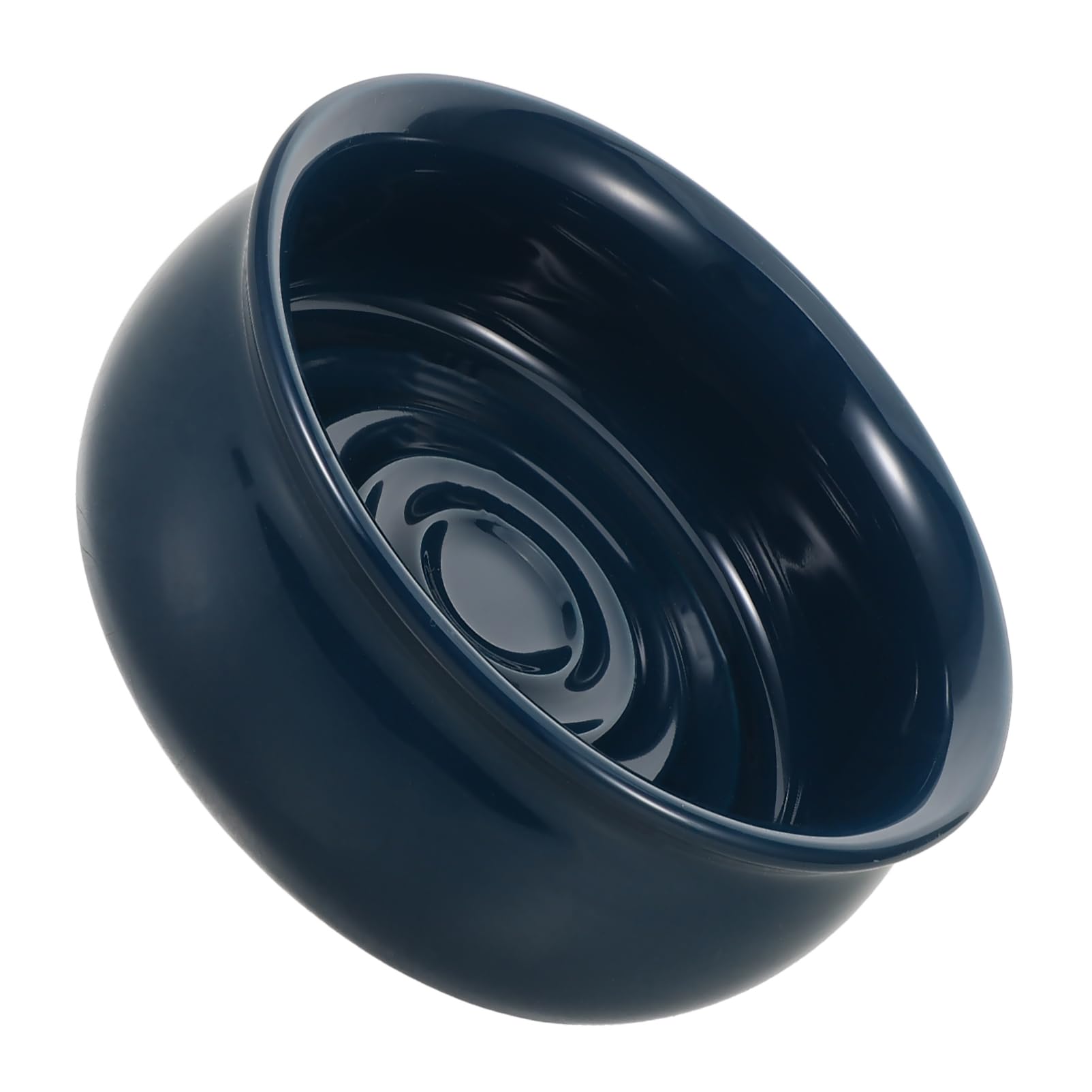 FRCOLOR Cuenco de Afeitar para Hombres de Cerámica Espiral