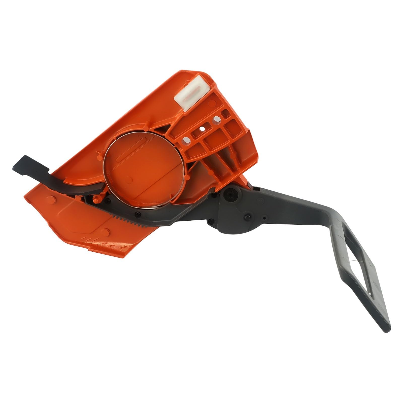 Lecreatekit Cubierta de embrague de freno de cadena compatible con motosierra 288XP, pieza de repuesto para montaje de protección de seguridad