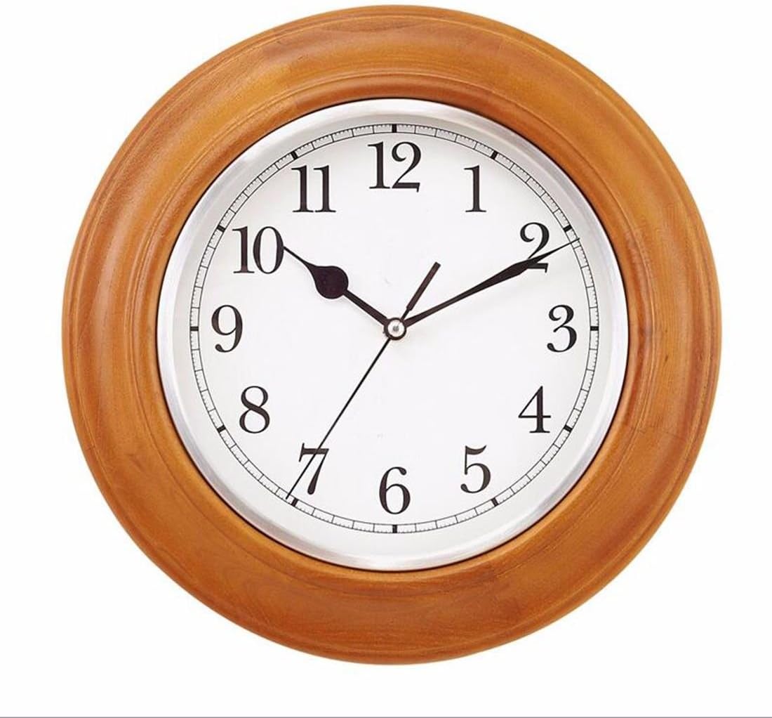 Imoerjia Round Wall Clock Creative Clock European Style