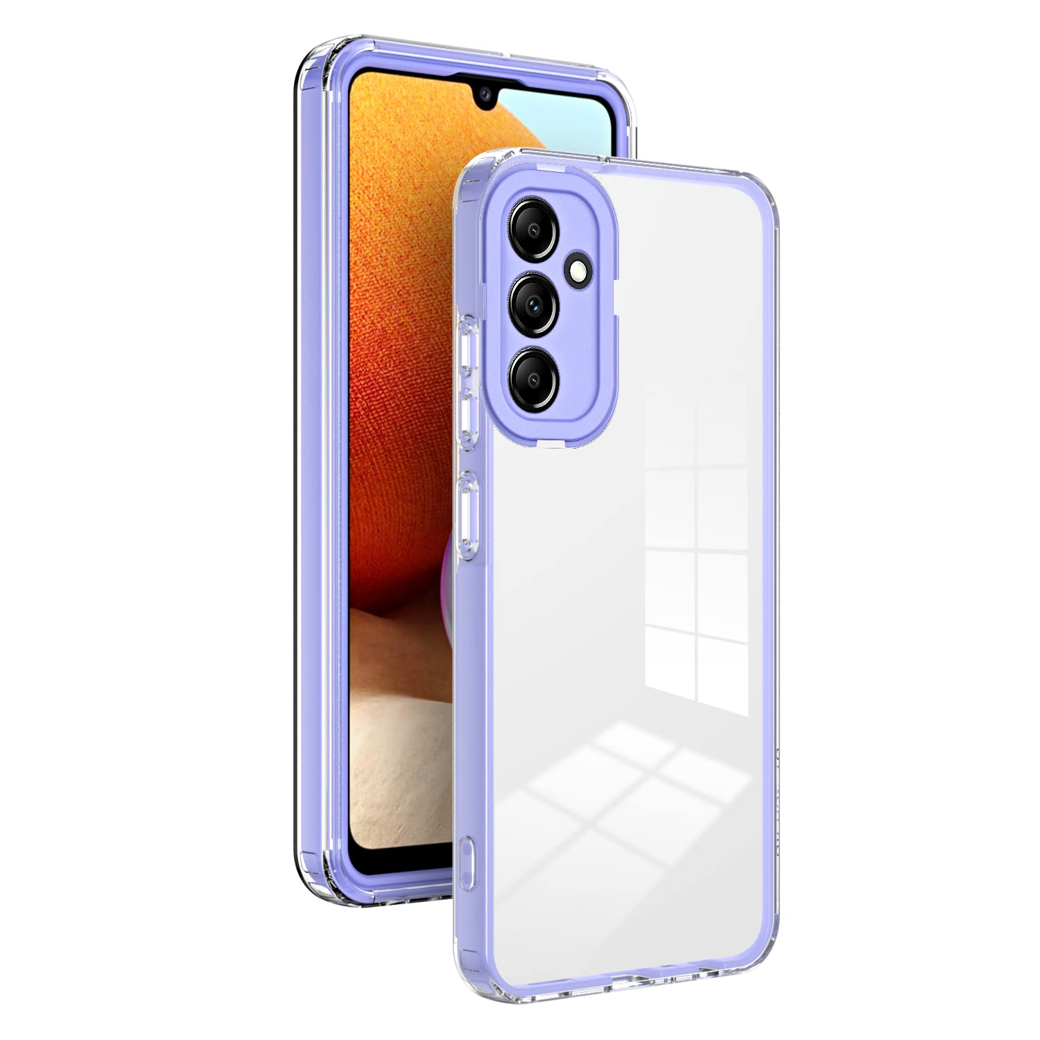 XINYEXIN Cover per Motorola Moto G52 / Moto G82, Custodia Protettiva Antiurto 360 Gradi, Gradiente Trasparente Cover, Morbido TPU Bumper Case Cover per Motorola Moto G82 / Moto G52 - Nero