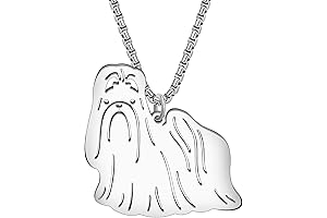 Charming Stainless Steel Shih Tzu Necklace, a Must-Have for Dog Lovers