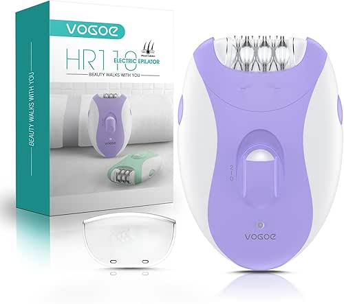 VOGOE Epilators Hair Removal for Women with 21 Tweezers &