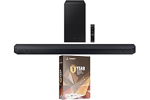 Immersive Audio Experience in Your Home! Samsung HW-Q600C 3.1.2ch Soundbar and Subwoofer