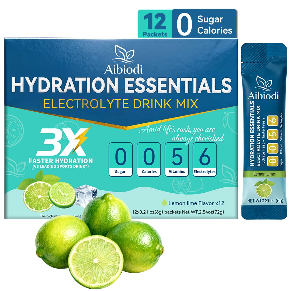 Electrolytes Powder Packets - Sugar Free & Zero Calorie Liquid Daily IV Drink Mix - Instant Hydration & Energy Supplement with 6 Electrolytes and 5 Vitamins, Keto Friendly & Vegan - 36 Sticks — Amazon image 16