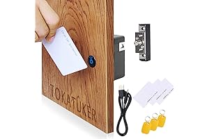 Easy DIY Hidden Door : Invisible Cabinet Lock, Hidden NFC Lock DIY...