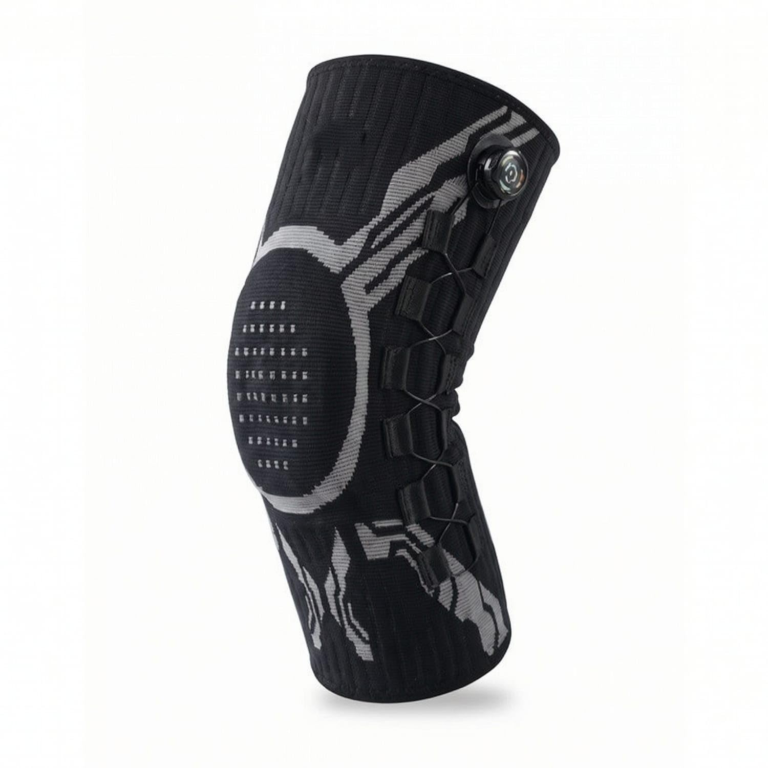 SNAPPSY Adjustable Knee Brace, Black, L - Image 1