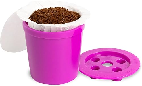 Universal EZ-Cup Caspule de café reutilizable de Perfect Pod Para uso con cafeteras de una sola porción de 1 corriente o multiflujo