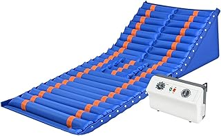 Wechseldruckmatratze – Medizinisches Anti-Dekubitus-System mit Lift & Flip Assist | Luftmatratze zur Ulkusprävention & Wundversorgung