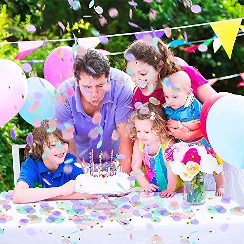 4 stuks papieren confetti voor bruiloft, confetti-poppers, push-pop-confetti, pirple papieren confetti voor bruiloft… - Image 7